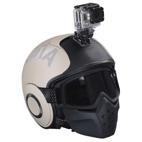 Hama Vorne Helmhalterung f&uuml;r GoPro Kamera schwarz, 00004398