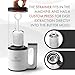 Roman Ventures Infusion Buds 2-In-1 Decarboxylator & Oil & Butter Maker Machine -Compact Design Includes Herbal Recipe Book & All Accessories