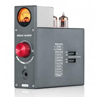 Douk Audio Tube Phono Preamp: 6CS6 Headphone Amp for Turntable (T4 Plus)