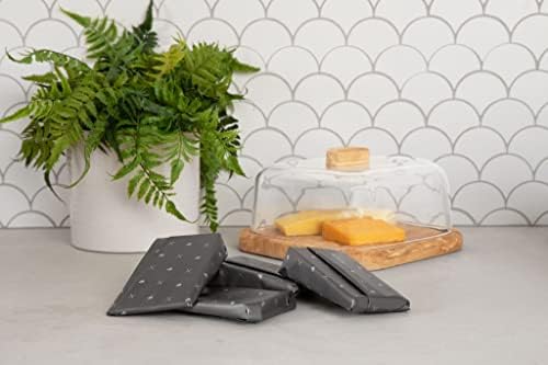 Miniatura 2 de Formaticum Hojas de almacenamiento de queso reutilizables, tamaño 9 x 14 pulgadas, strorage de queso de grado profesional, almacena queso,