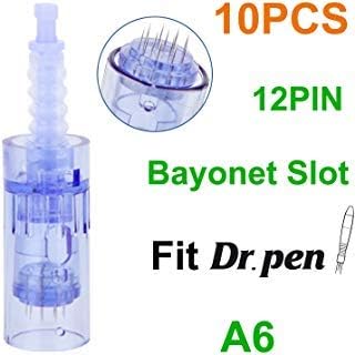 Dr.Pen Ultima A6 12 Pins Cartridges, Disposable Replacement Parts (10pcs) 0.25mm