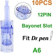 Dr.Pen Ultima A6 12 Pin Cartridges, Disposable Spare Parts 10 pieces 0.25mm