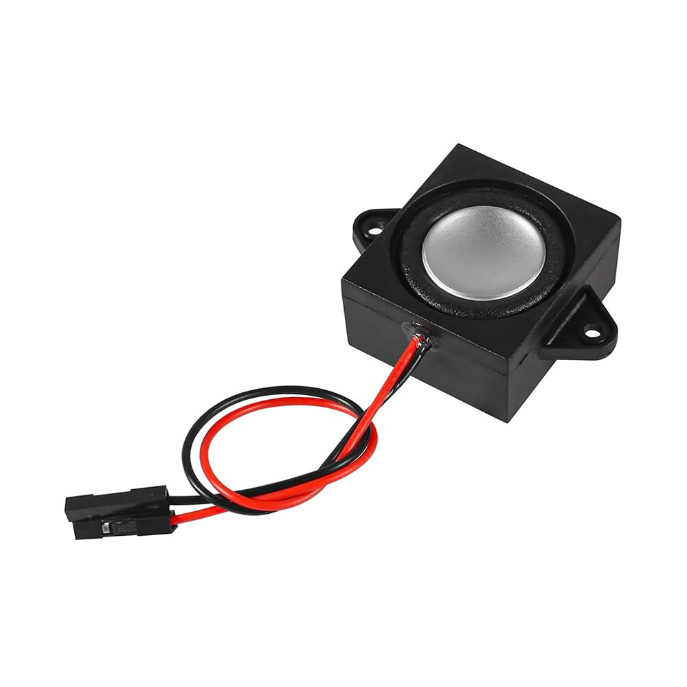 4PCS Mini Haut-Parleur à Cavité Unique de 3 Watts 8 Ohms, Interface de Séparation de Connecteur de Haut-Parleur de Petits Haut-parleurs Portables pour Variété de Petits Projets électroniques