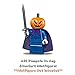 LEGO Halloween Minifigure Accessory - Pumpkin with Green Stem Jack O' Lantern 🎃 (4 Pack) With Halloween Display