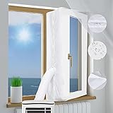 Einfach zu installieren,kein Stanzen erforderlich:Der fensterabdichtung klimagerät dachfenster ist für Fenster mit einem Umfang von 400 cm geeignet,und die Installation des Air Stop zum Anbringen an Fenster ist ebenfalls sehr einfach.Messen Sie 4 Seiten des Fensters,kleben Sie das Klebeband auf den Fensterrahmen und kleben Sie den fensterabdichtung dachfenster in das Fenster,Die Installation ist abgeschlossen.