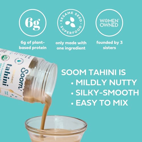 Soom Foods Organic Tahini 16Oz thumb #1