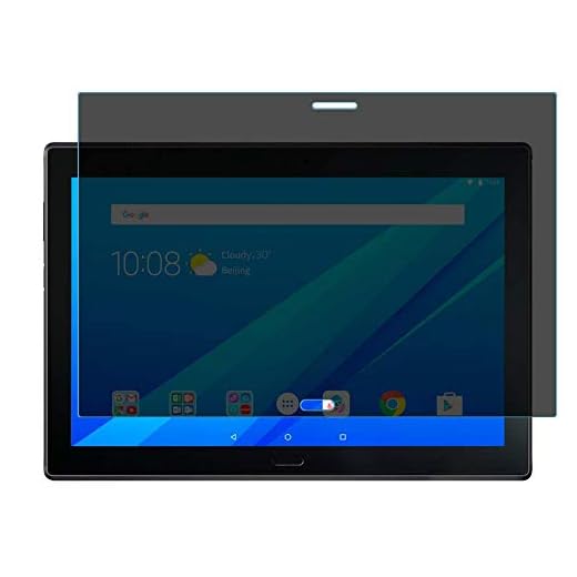 Vaxson Sekretess skärmskydd, kompatibel med Lenovo Tab 4 10 Plus TB-X704, anti-spionskydd filmskydd klistermärke [INTE härdat glasfodral]