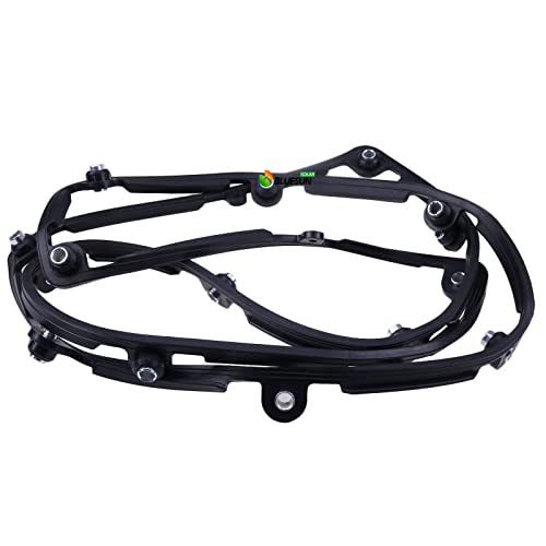 Image of BLUESUNSOLAR Rocker Lever Cover Gasket 3883220 Valve Cover Gasket Replacement for Cummins Engine Model ISM L10 M11