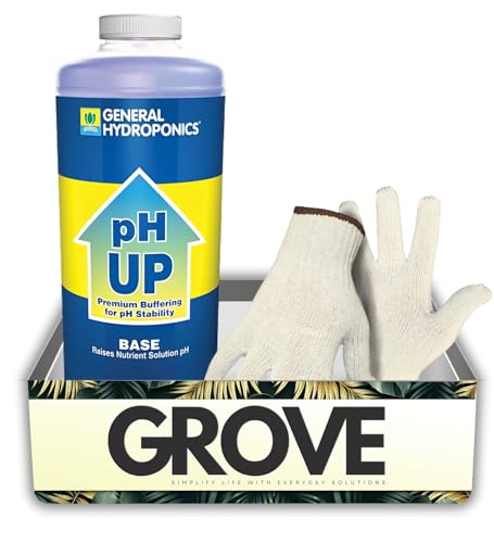 Pack pH Up and Down potassium solution hydroponique et gants de jardin - 2