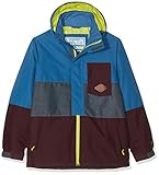  Protest Elvon Skijacke, Kinder L Blau (Granate) / Grau