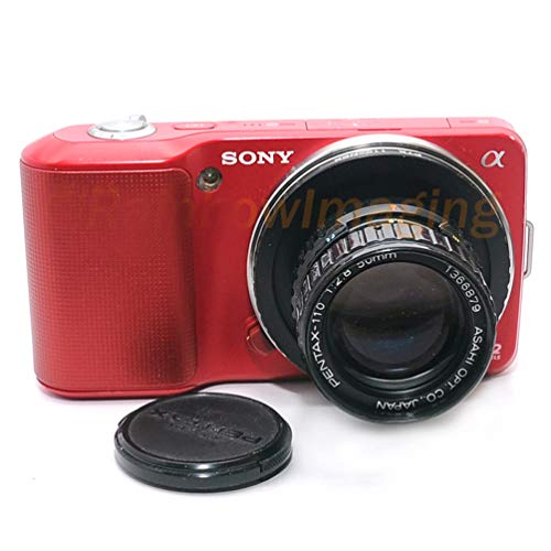 Fotasy Pentax Auto 110 Lens To E-Mount Adapter, P110 E Mount, Compatible With Sony A7 A7R A7S Ii Iii Iv A9 A7C Alpha 1 A6600 A6500 A6400 A6300 A6100 A6000 A5100 A5000 A3500 Zv-E10 #TOP3
