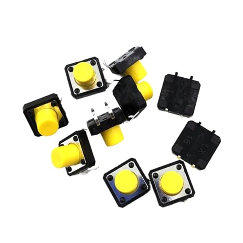 Bouton-poussoir 12x12x9.5mm pour réparer les manettes de console et la domotique