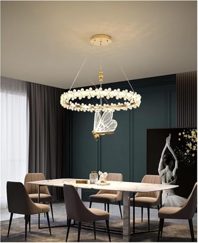 Lustres de plafond en cristal modernes salon et chambre avec éclairage décor oiseau