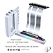 GIGA-MEGA PCIe X16 GEN5 Riser Cable with GPU Vertical Mount Bracket PCIe 5.0 for Future RTX5090 (White Bracket V3)