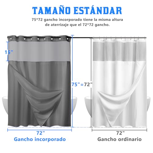 Catálogo para Comprar On-line Cortinas de ducha favoritos de las personas. 12 Imagen adicional