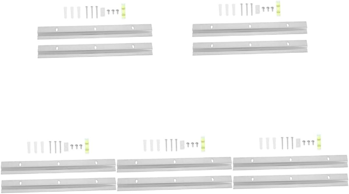 OSALADI 5 Sets Wall Hanging Wall Hangers Heavy Duty Metal Bracket Wall