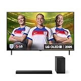 LG OLED48B56LA 48-Inch OLED AI 4K UHD Smart TV bundle US60T Bluetooth Soundbar 3.1 channel, 340W
