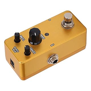Effets à bloc unique, pédale de distorsion classique à 3 boutons pour la pratique de la guitare électrique pour la… - Les Beatles, Paul McCartney, John Lennon, RIngo Starr, George Harrison