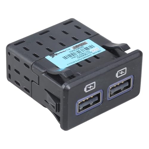 Eficiente enchufe de carga USB con protección contra sobretensión, versátil adaptador de puerto USB T99Q7-6MA0A para modificación de automóviles