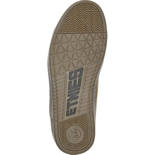 etnies Men's Kingpin Skate Shoe, Brown/Warm Grey/Gum, 113
