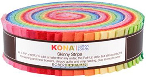 KONA Cotton Solids rouleau tissu patchwork patchwork strips assortiment SS-106-41 - 2