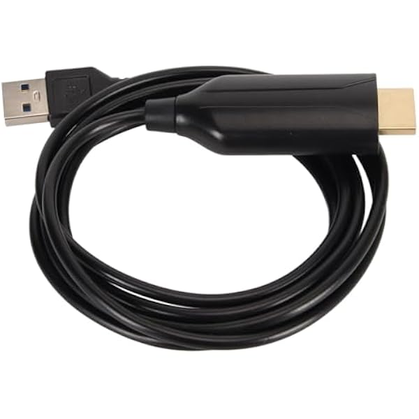 AMONIDA Kabel Karty Przechwytywania Wideo 1080P do Interfejsu Multimedialnego HD Nagrywanie w Systemie 10, OS X, z Adapterem USB Typu C
