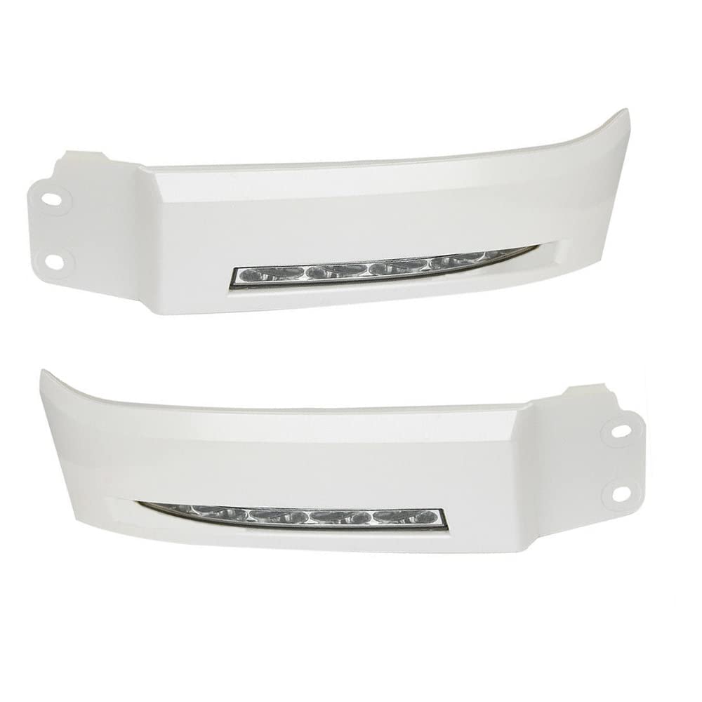 Riloer Daytime Running Lights Led Driving Fog Lights Lamps Replacement DRL Front Fog/Driving Lamp Compatible with Toyota 2007-2013 Tundra 2008-2013 Sequoia White