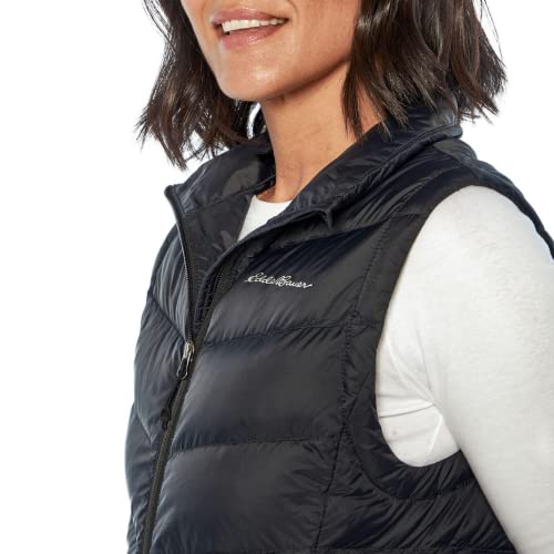 Eddie Bauer Ladies Down Vest (As1, Alpha, X_L, Regular, Regular, Black, Xl) #TOP2