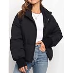 Gihuo Women’s Winter Cropped Puffer Jacket Coat Short Warm Quilted Jacket 2026 - Image 2