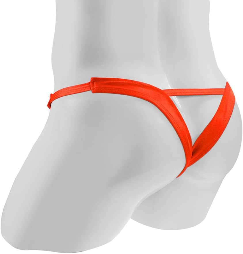 Mens Thongs Underwear Sexy T Back Briefs Bulge Enhancing Pouch G String Boxers Underpants 2 Pack - Image 5