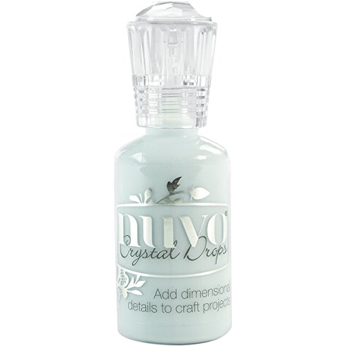 Tonic Studios Gotas de Cristal Nuvo, Color Azul “Duck Egg”, acrílico, Multicolor, 28 ml, 4 Unidades
