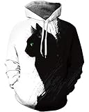Sanatty - Sudadera con capucha unisex con estampado 3D para hombre y mujer, diseño de galaxia - Multicolor - XXL/3XL