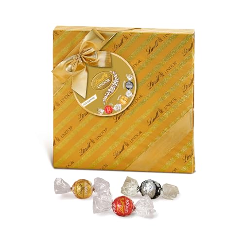 Lindt Lindor Scatola Incartata, Praline Assortite, 287g