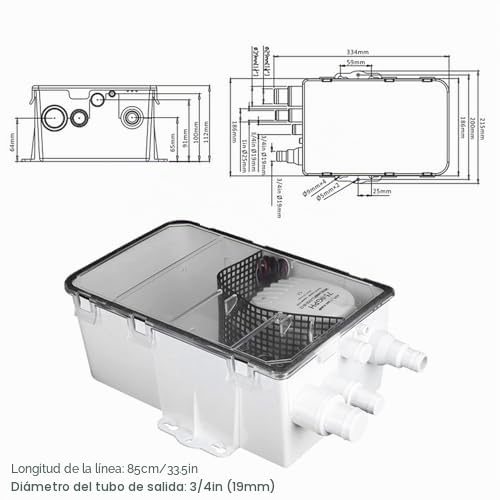 de bomba de sumidero de ducha Barco RV sentina 12V 750GPH Caja de desagüe de puerto múltiple marinobomba de ducha a 12v,caja ducha barco bomba de ducha a 12v