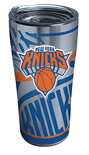 Tervis Triple Walled NBA New York Knicks Insulated Tumbler Cup Keeps Drinks Cold & Hot, 20oz - Stainless Steel, Paint
