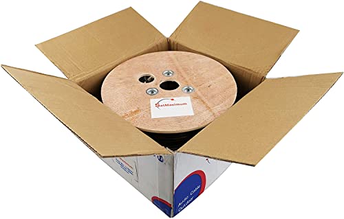 500Ft Outdoor Uv Protection Rated Professional Speaker Audio Cable 14Awg Direct Burial 14/2 Bulk Spool (500Ft, 14/2) #TOP2