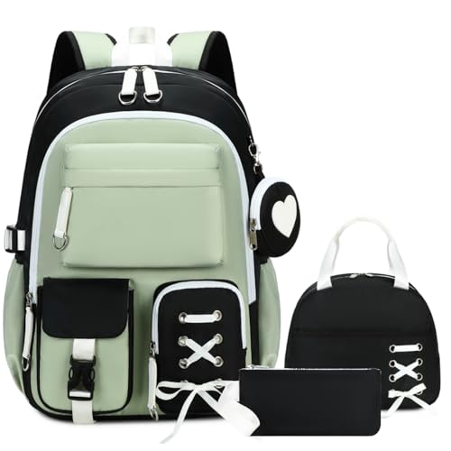 PiPiCat 4 in-1 Color Block Backpack