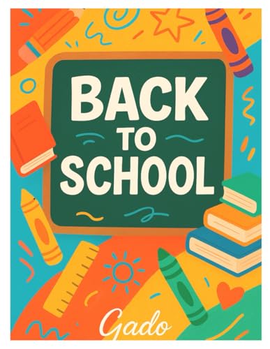 Back to School: Complex and Creative Coloring Designs for Teens and Adults (Ages 14+).