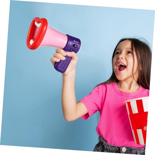 Happyyami 3 Pecas alto-falante de mudança de voz microfone de brinquedo infantil modificador de voz