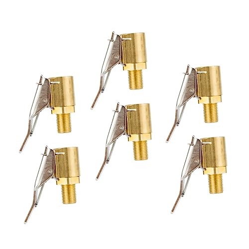 Ciieeo Universal Fit Car Tire Air Chuck Barb Brass Material for Efficient Tire Inflation