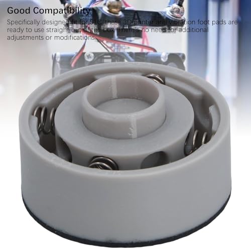 Pieds vibrants imprimante 3D S1C coussinet caoutchouc