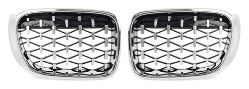 Rejilla de lámpara antiniebla delantera cromada para BMW X3 y X4 2014-2017