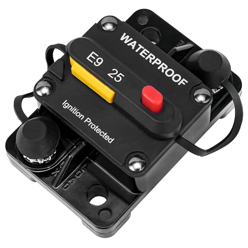 image for MARINE SYSTEM Circuit Breaker with Manual Reset Switch and Pilot Lamp 