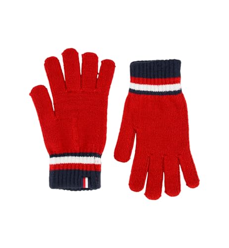 Image of Tommy Hilfiger Boys' Flag Reversible Beanie and Glove Set
