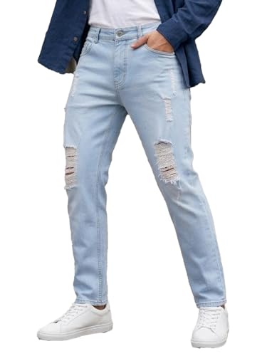Image of Urbano Fashion Men's Slim Fit Mid Rise Jeans