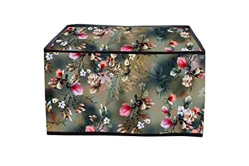 Image of Presents PVC Dustproof Waterproof Printer Cover with Zipper for HP Laser Jet Pro MFP M126nw Printer (Green Nw)