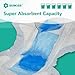 SUNKISS TrustPlus Adult Diapers with Maximum Absorbency, Unisex Disposable Incontinence Briefs with Tabs for Men and Women, Odor Control, Medium, Previously S/M, 15 Count