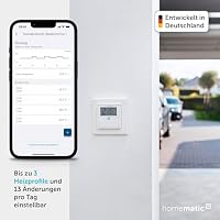 Homematic IP Temperatur- und Luftfeuchtigkeitssensor mit Display – innen – Ansicht 2
