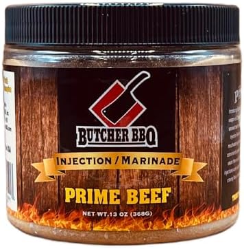 Butcher BBQ Barbecue Injection Seasoning-13 oz- Gluten Free