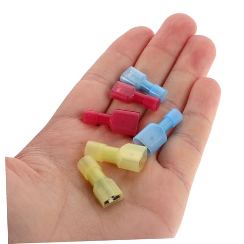 Connecteurs de câblage isolées nylon Uonlytech cosses mâle femelle kit électricité